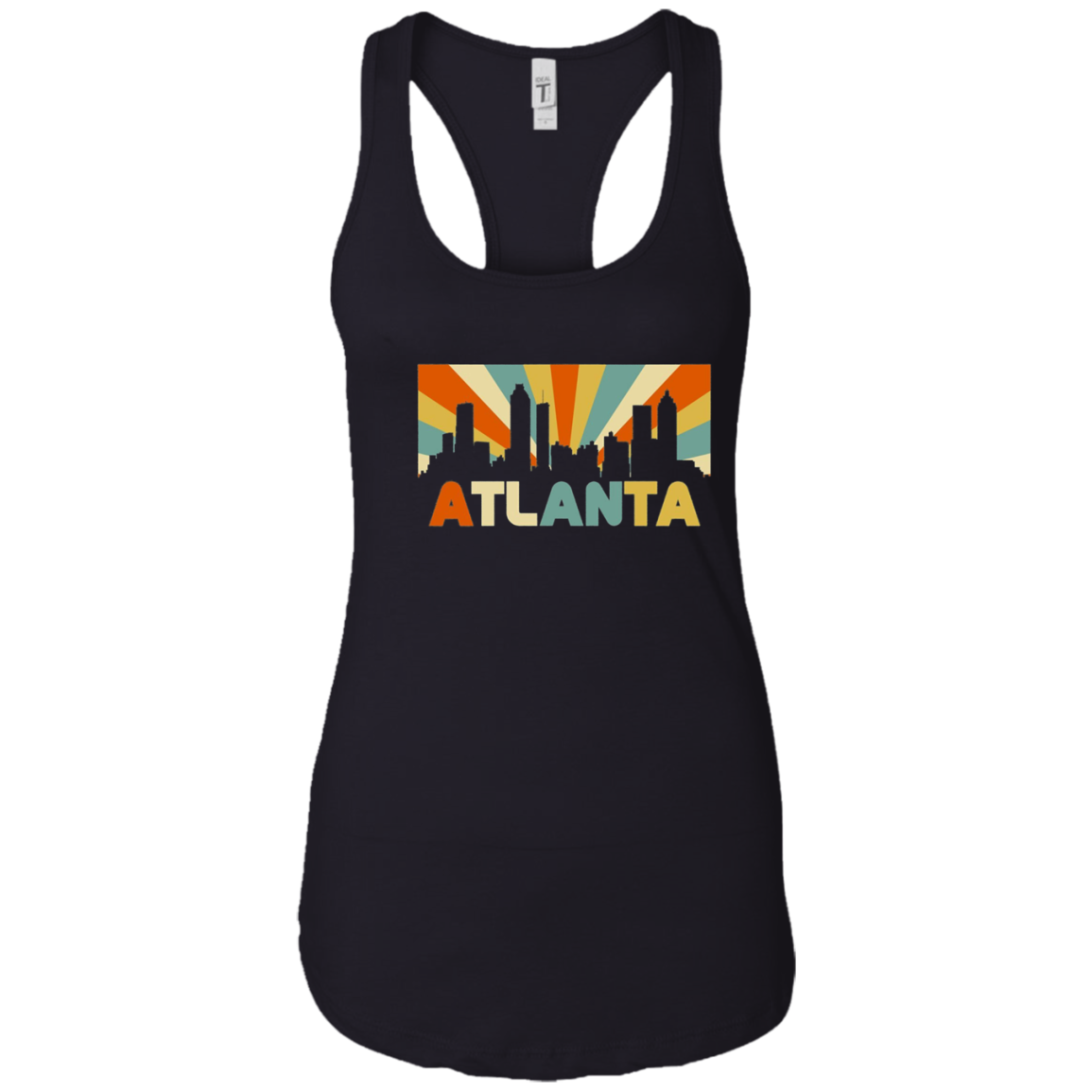 Atlanta City Retro Vintage T-Shirt Atlanta Disco 70s Georgia