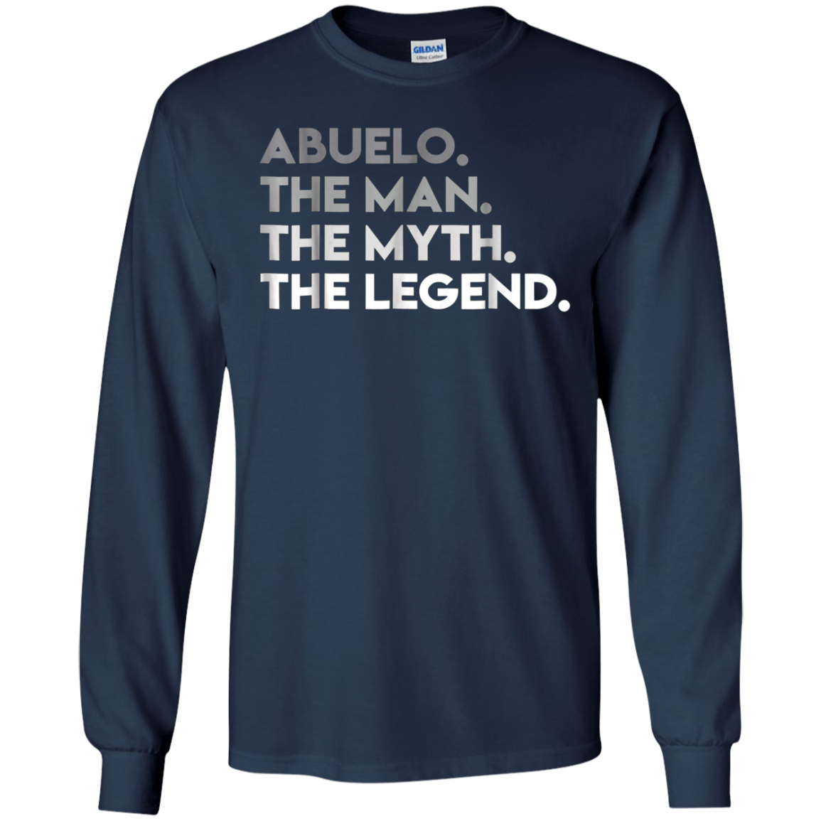 ABUELO THE MAN MYTH LEGEND Father's Day T-Shirt Spanish Gift