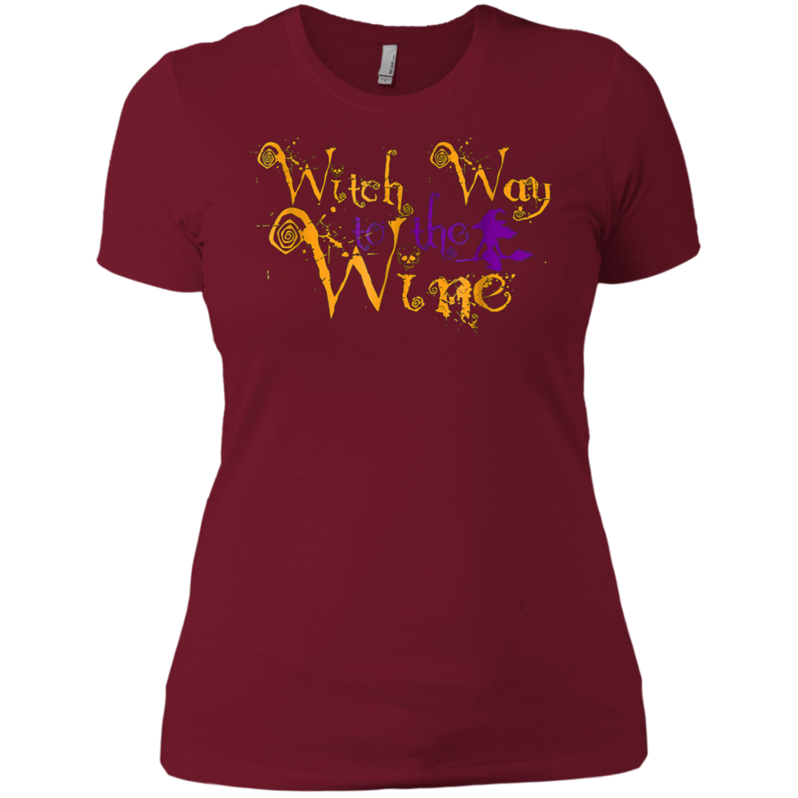 Witch way to the wine shirt Party Halloween Wine lover shirt