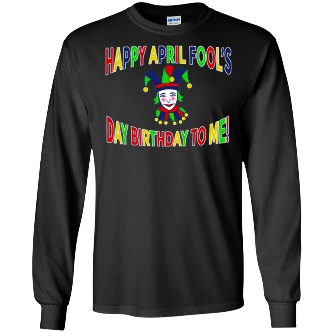 April Fool Birthday T-shirt with Joker