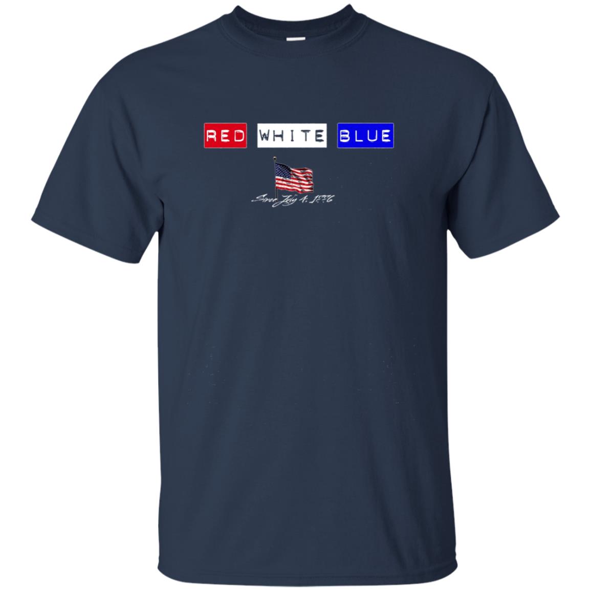 American, Red White & Blue - Long Sleeves