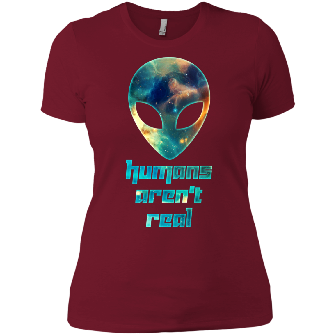 Alien Humans Aren't Real Galaxy Nebula Space