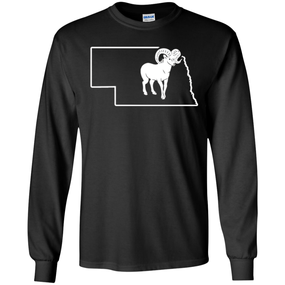 Bighorn Sheep Art Shirt Nebraska Bighorn Sheep Hunting