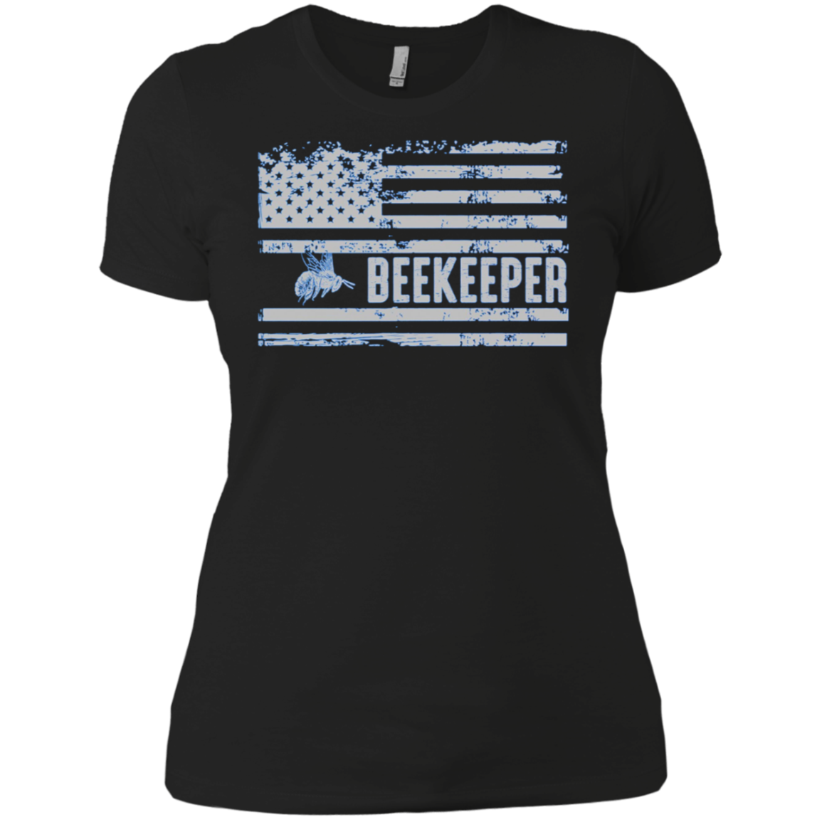 American Beekeeper United States Flag Gift T-Shirt