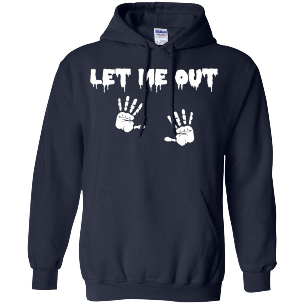 « Let Me Out » Grossesse Halloween Funny T-Shirt