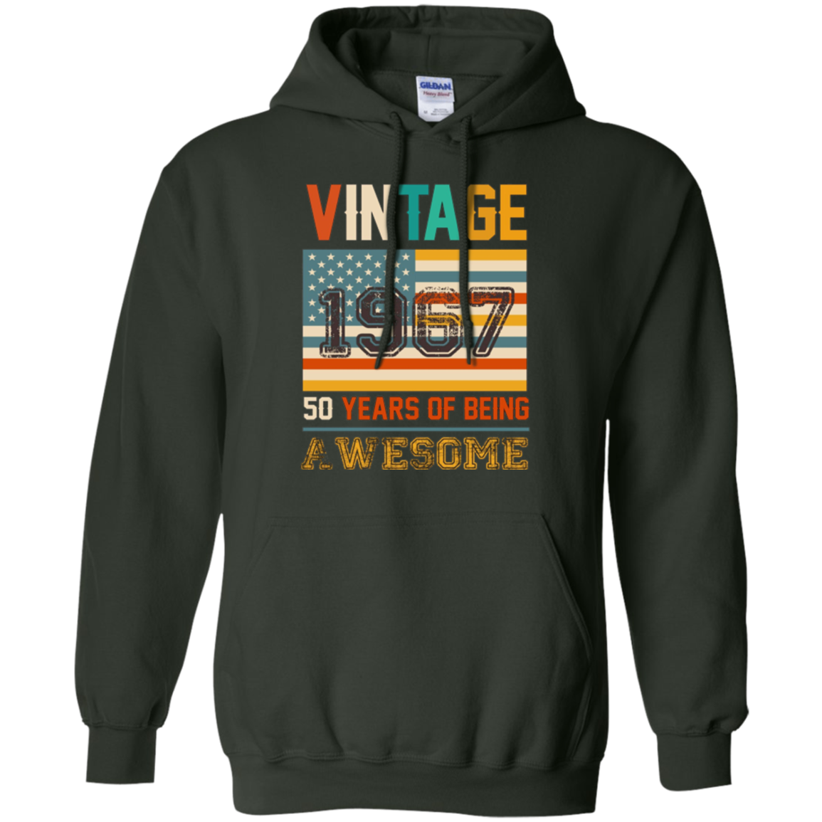 50 year old birthday gifts Vintage 1967 T-shirt