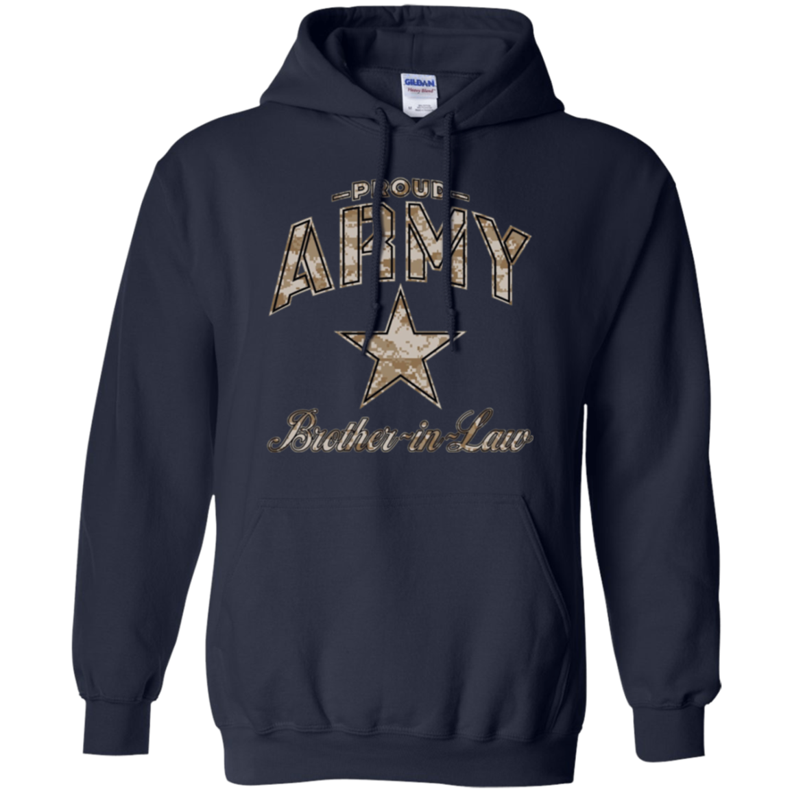 Army Brother-in-Law Shirts for Men and Boys (Camo)