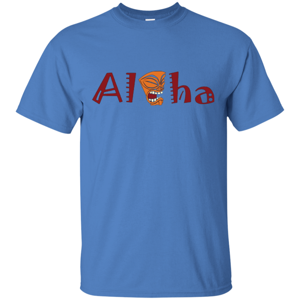 Aloha - Tiki Long Sleeve T-Shirt For Hawaii Lovers. Novelty