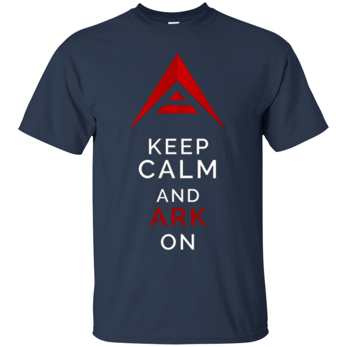 ARK Crypto Logo T-Shirt Keep Calm and ARK On