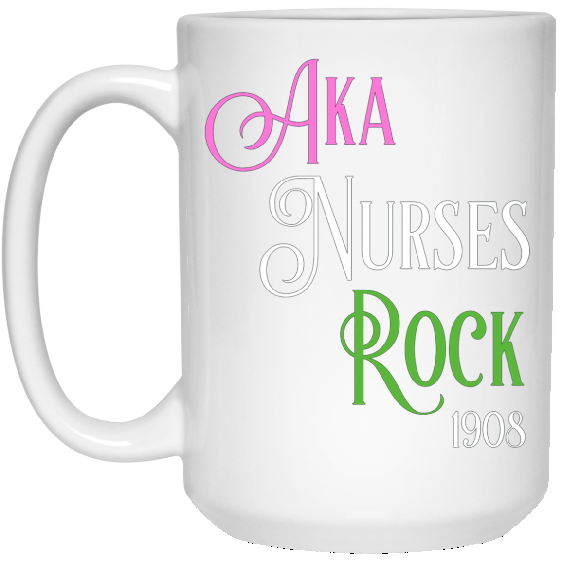 Alpha Kappa A Nurses LPN RN CNA Rock T-Shirt