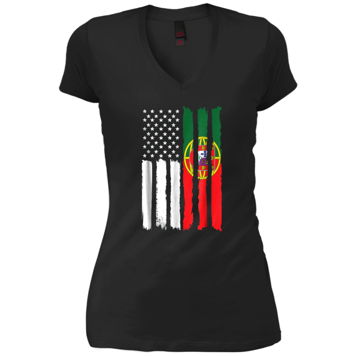 American Portugal Patriotic Flag T-shirt