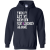 Image of Alzheimer's Awareness Shirt For Nephews Purple Ribbon Tee