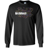Image of Architect Gift Terms T-Shirt Word Cloud Planner Draftsman