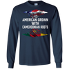 Image of American Grown with Cameroonian Roots T Shirt Cameroon Home