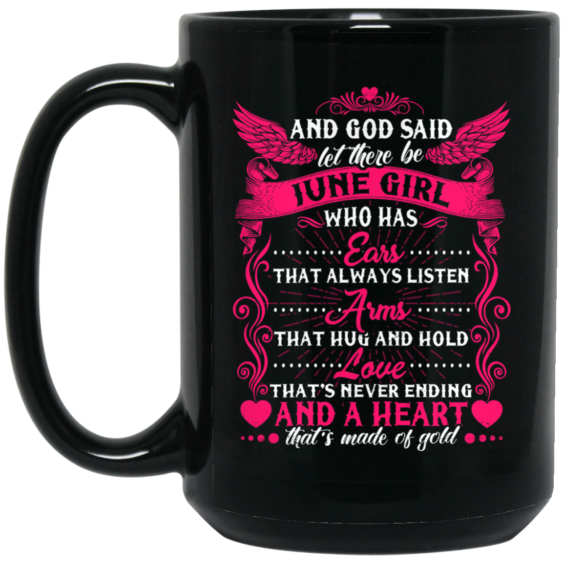 And God Said Let There Be June Girl T-shirt