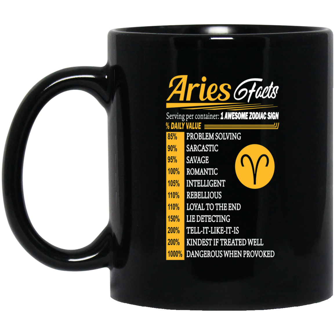 Aries facts t shirt-top signs to spot a true aries