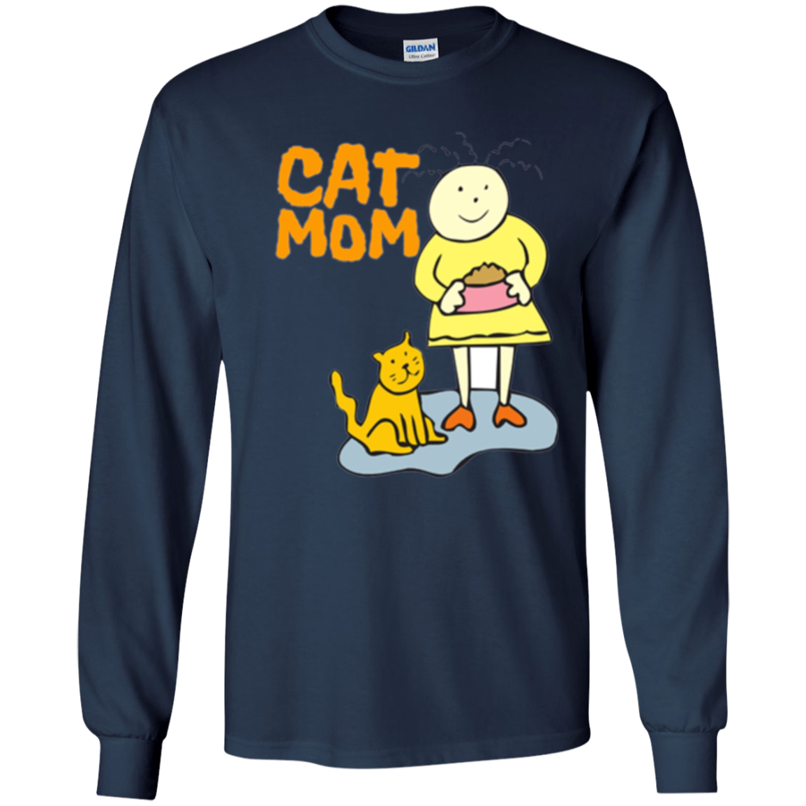 "Cat Mom" Cat Lover Cat Owner Cat Crazy T-Shirt