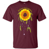 Image of Autism Awareness Sunflower Dream Catcher T Shirt