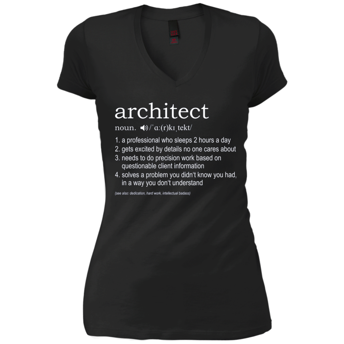 Architect Definition T-Shirt - funny TShirt for architects