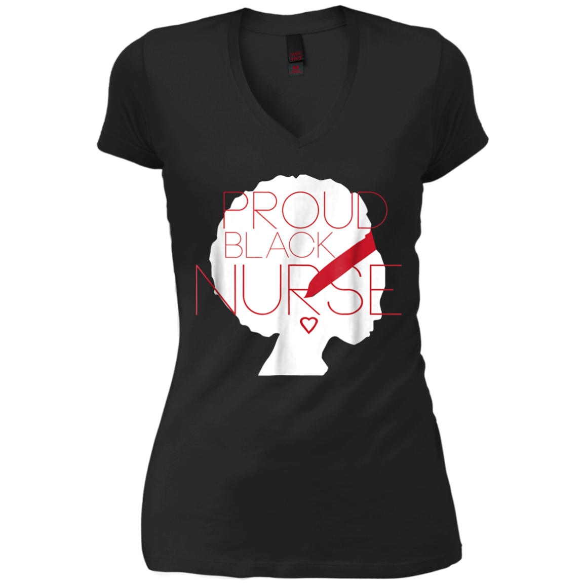 African American Proud Black Nurse T-Shirt LPN RN Gifts Her