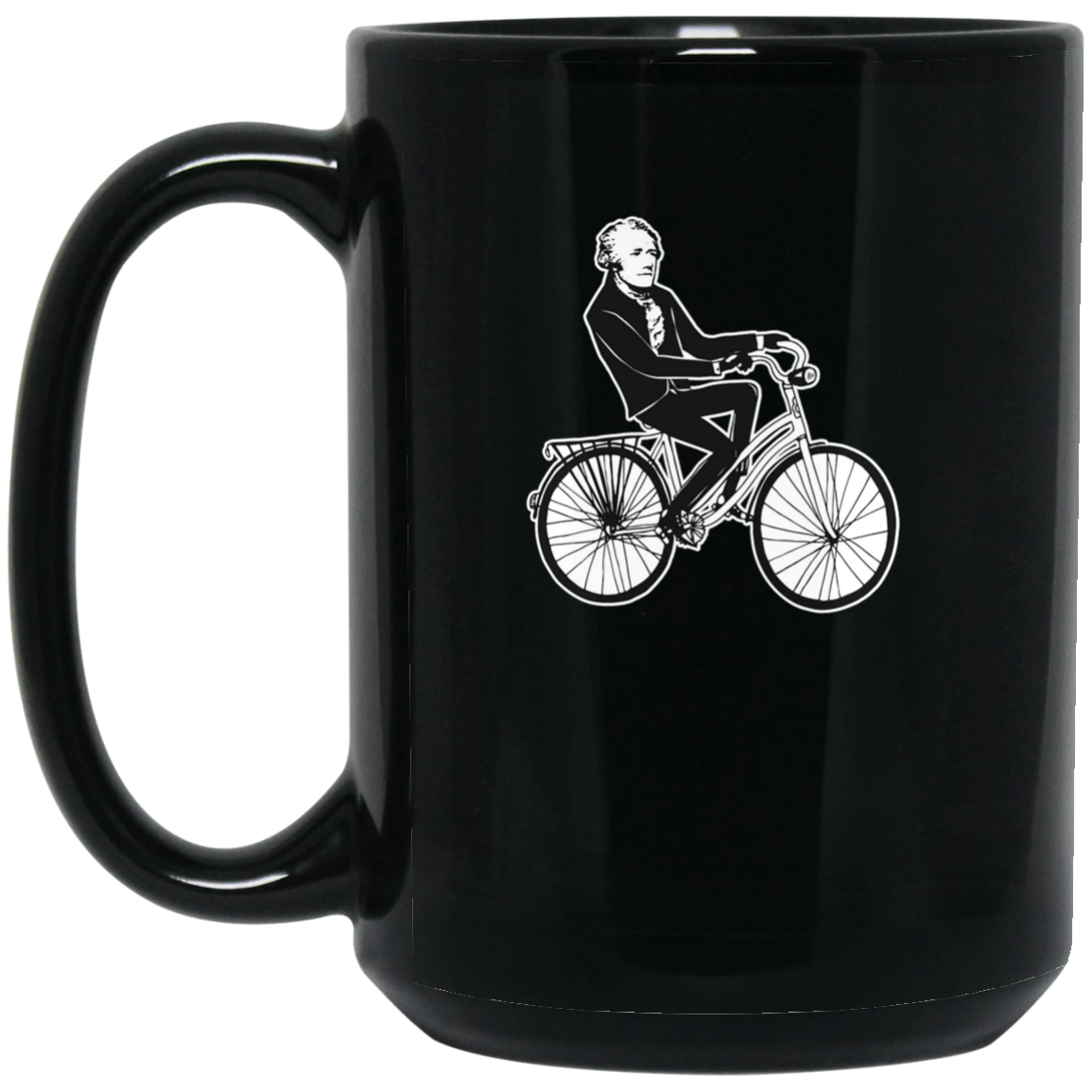 Alexander Hamilton Shirt | Alexander Hamilton on a Bicycle