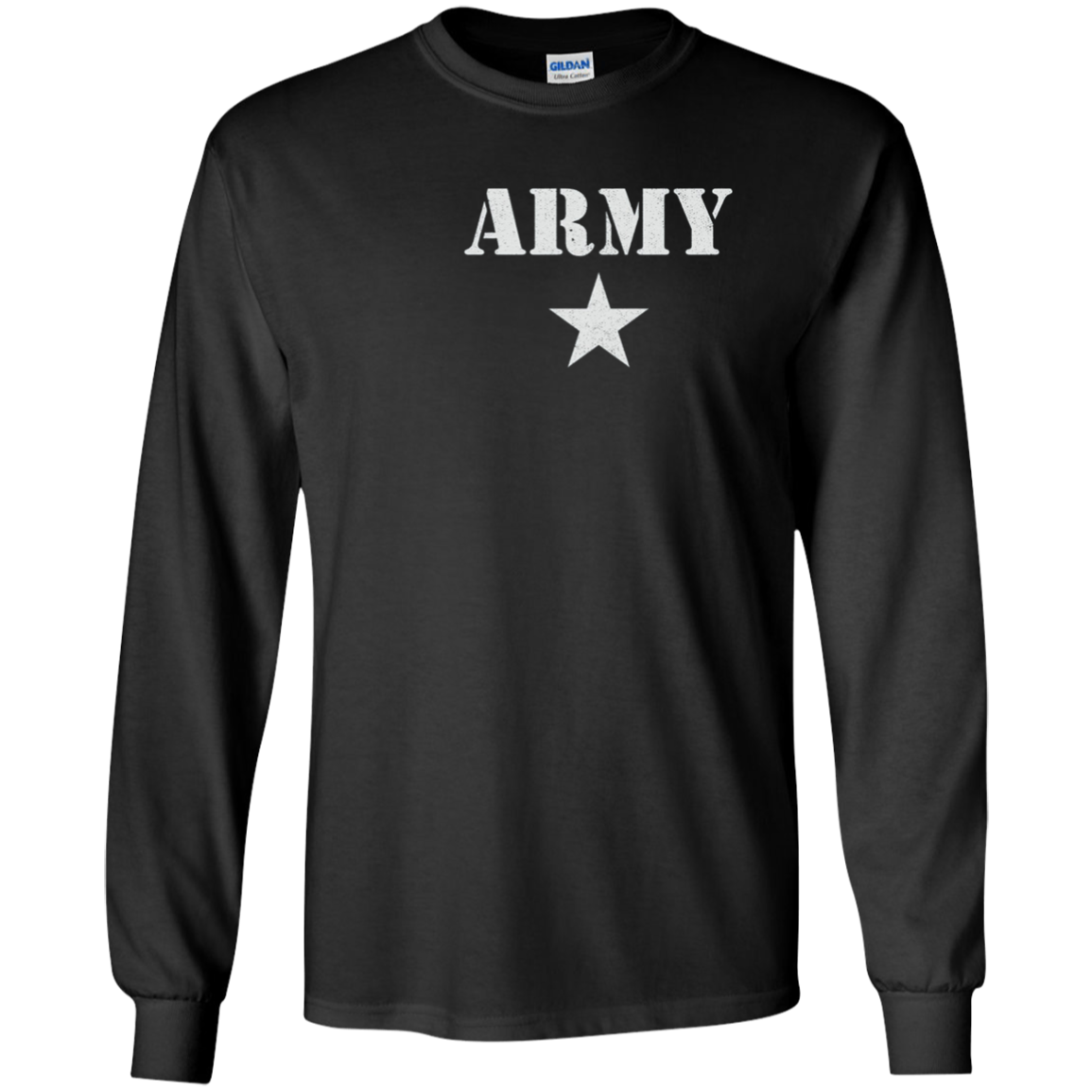 Army Pochoir Star Shirt Vintage Workout PT Tee