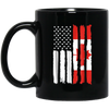 Image of American Canada Patriotic Flag T-shirt