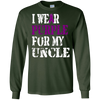 Image of Alzheimer's Awareness T-shirt I Wear Purple For My Uncle