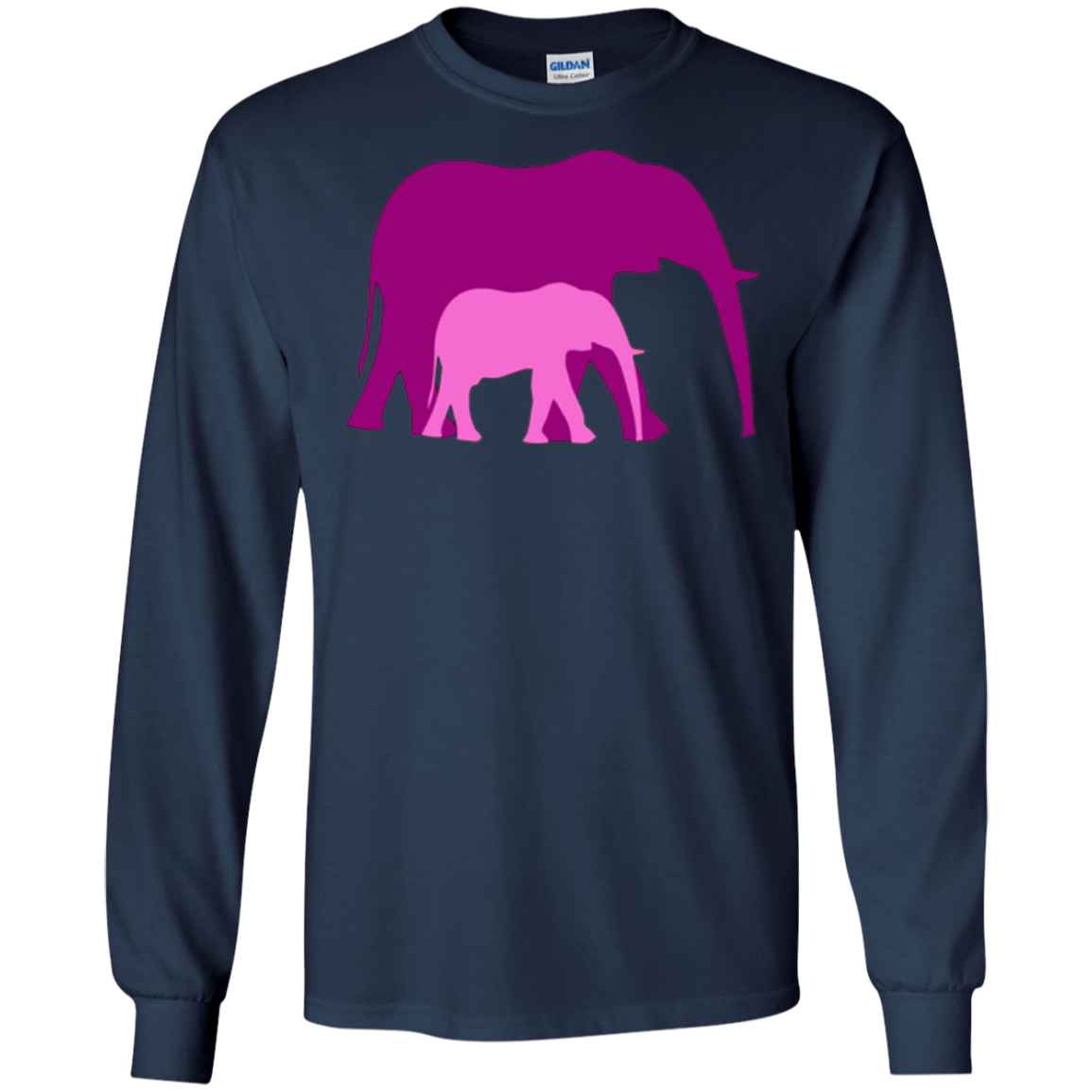 "Mother Daughter Bond" Elephant Herd Parent Child T-Shirt