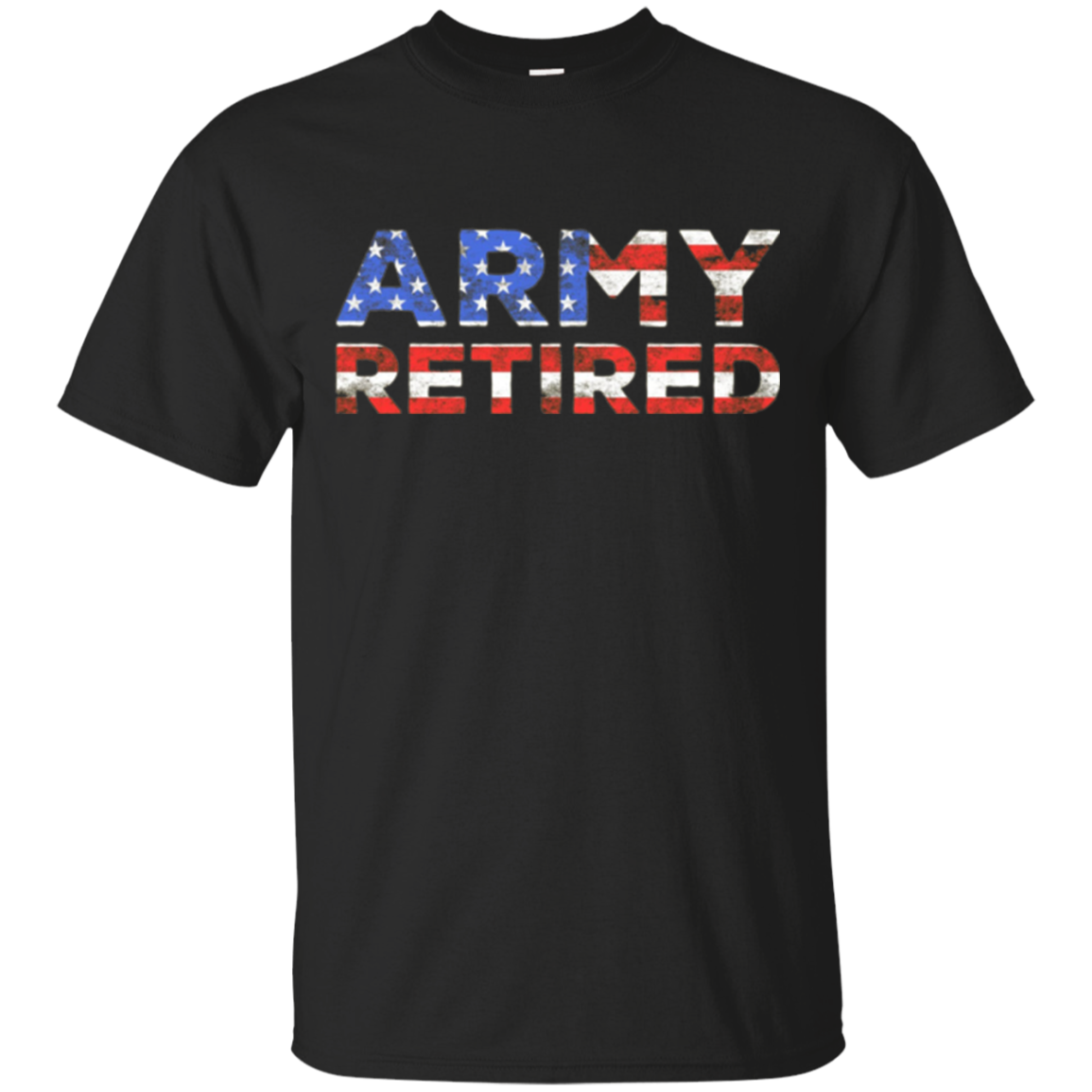 Army Retired T-Shirt Military U.S. Army Retirement Gift