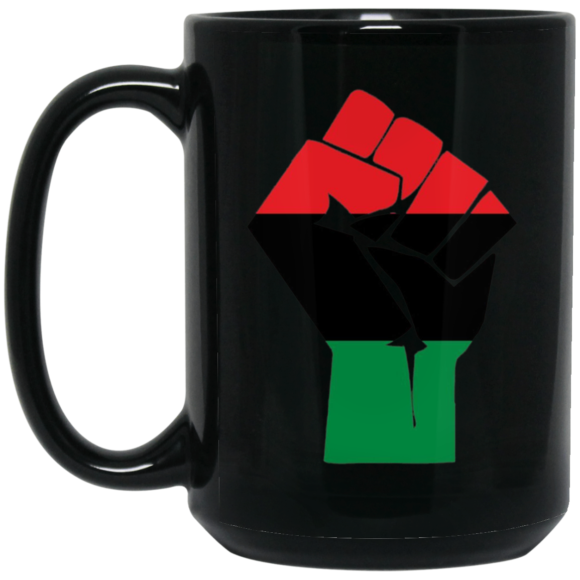 Afro-American Fist salute Shirt African Heritage Symbol Tee
