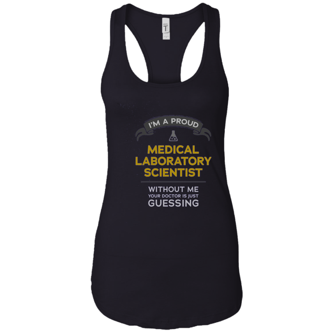 "Medical Laboratory Scientist: Doctor is Guessing" t-shirt