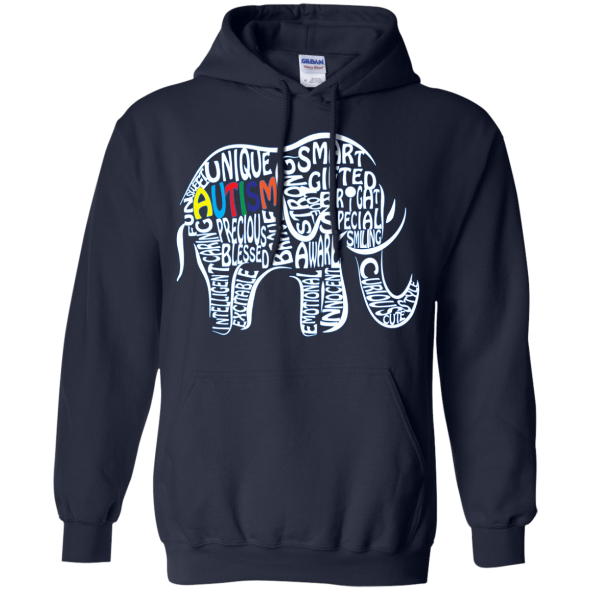 Autism Awareness Elephant T Shirt