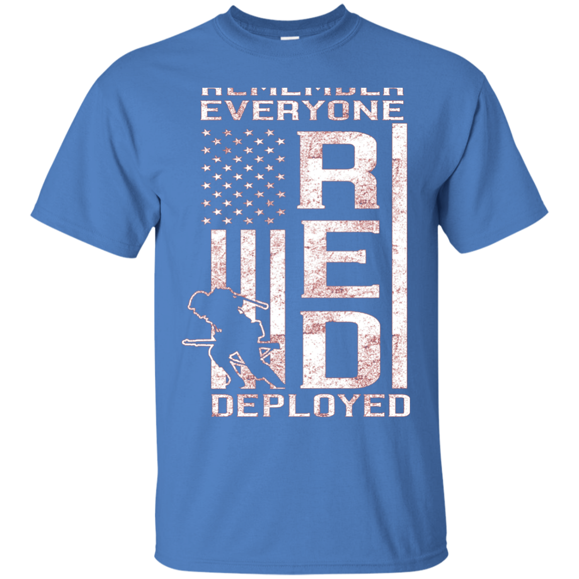 (Print On Back) RED Friday TShirt - R.E.D. Memorial Day