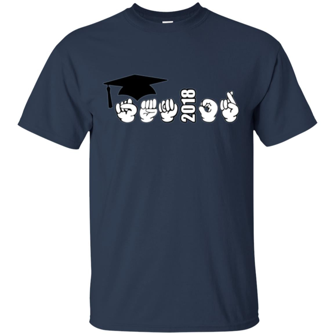 American Sign Language 2018 "Senior" Graduation Shirt