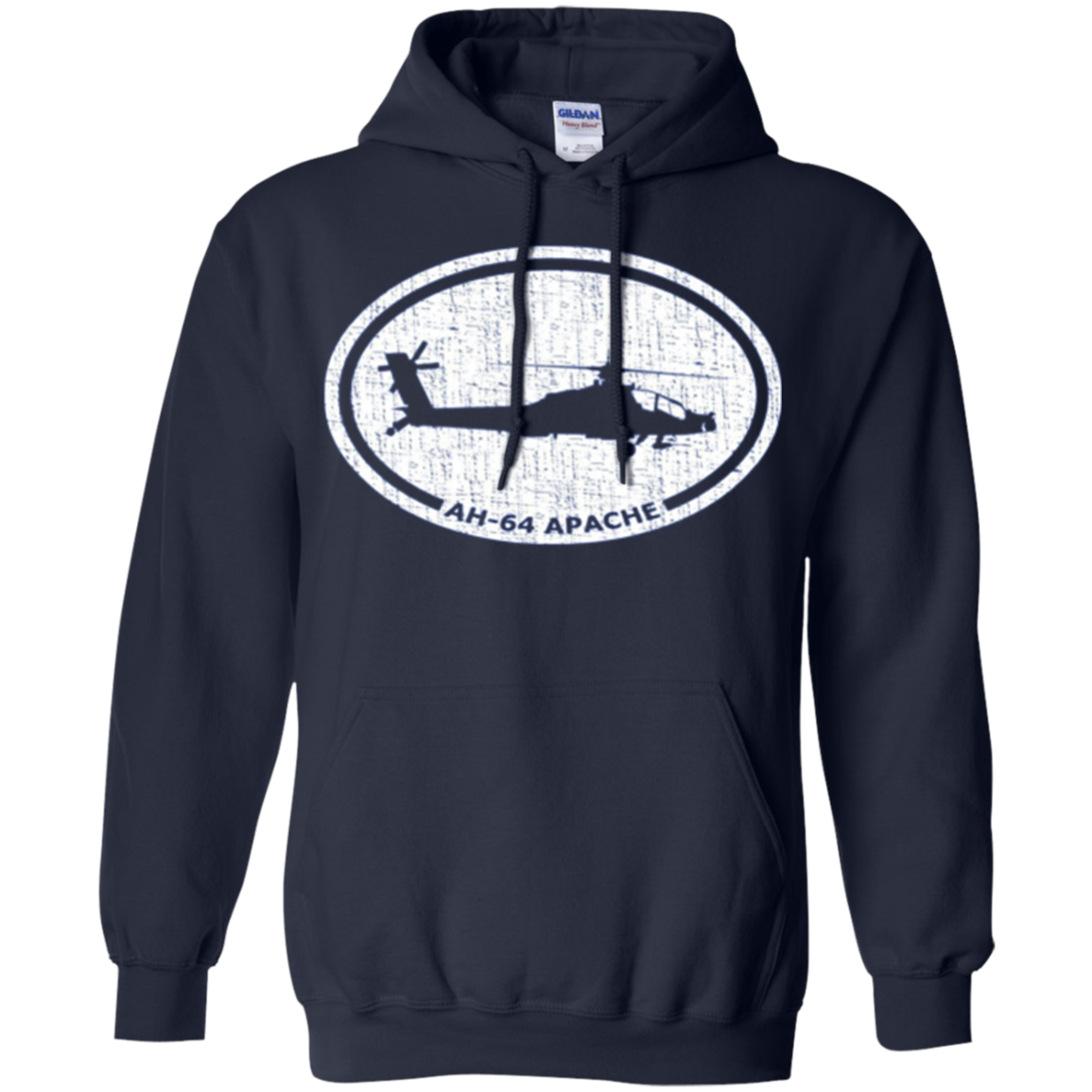 AH-64 Apache Attack Helicopter Long Sleeve T-Shirt