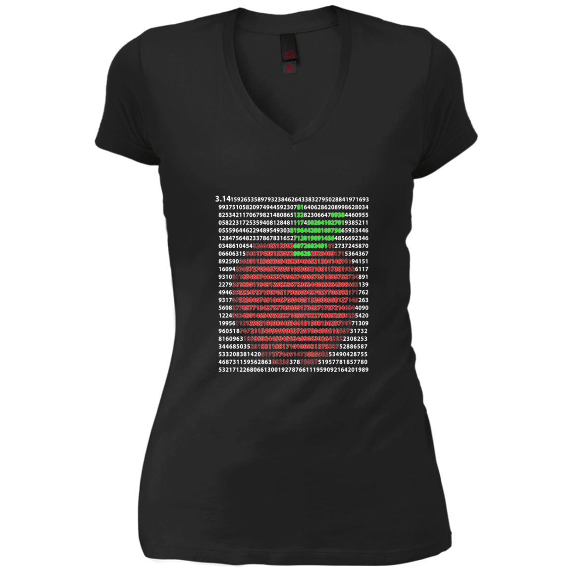 Apple Pi Day Shirt 3.14 First 1,000 Digits | FUNNY PI SHIRT