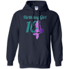 Image of 10th Birthday Girl Of Mermaid T-shirt 10 Years Old Mermaid