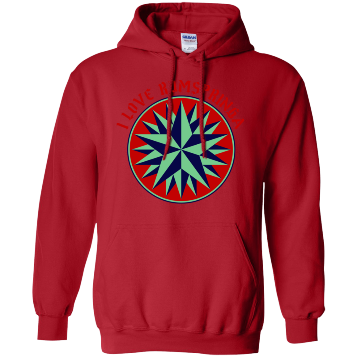 Amish - I Love Rumspringa Hex Sign Star 1- Fun Ls T-Shirt