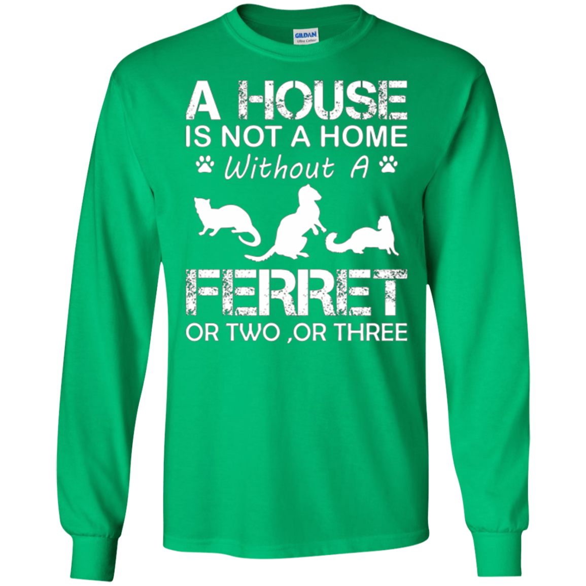 A House Is Not A Home Without A Ferret T-shirt