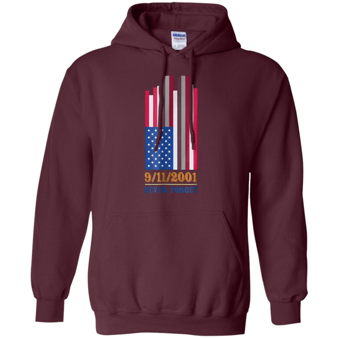 09-11-2001 Never Forget Twin Tower Was Attacked T-shirt