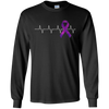 Image of ALZHEIMER'S ALWAYS IN MY HEARTBEAT TEE SHIRTS