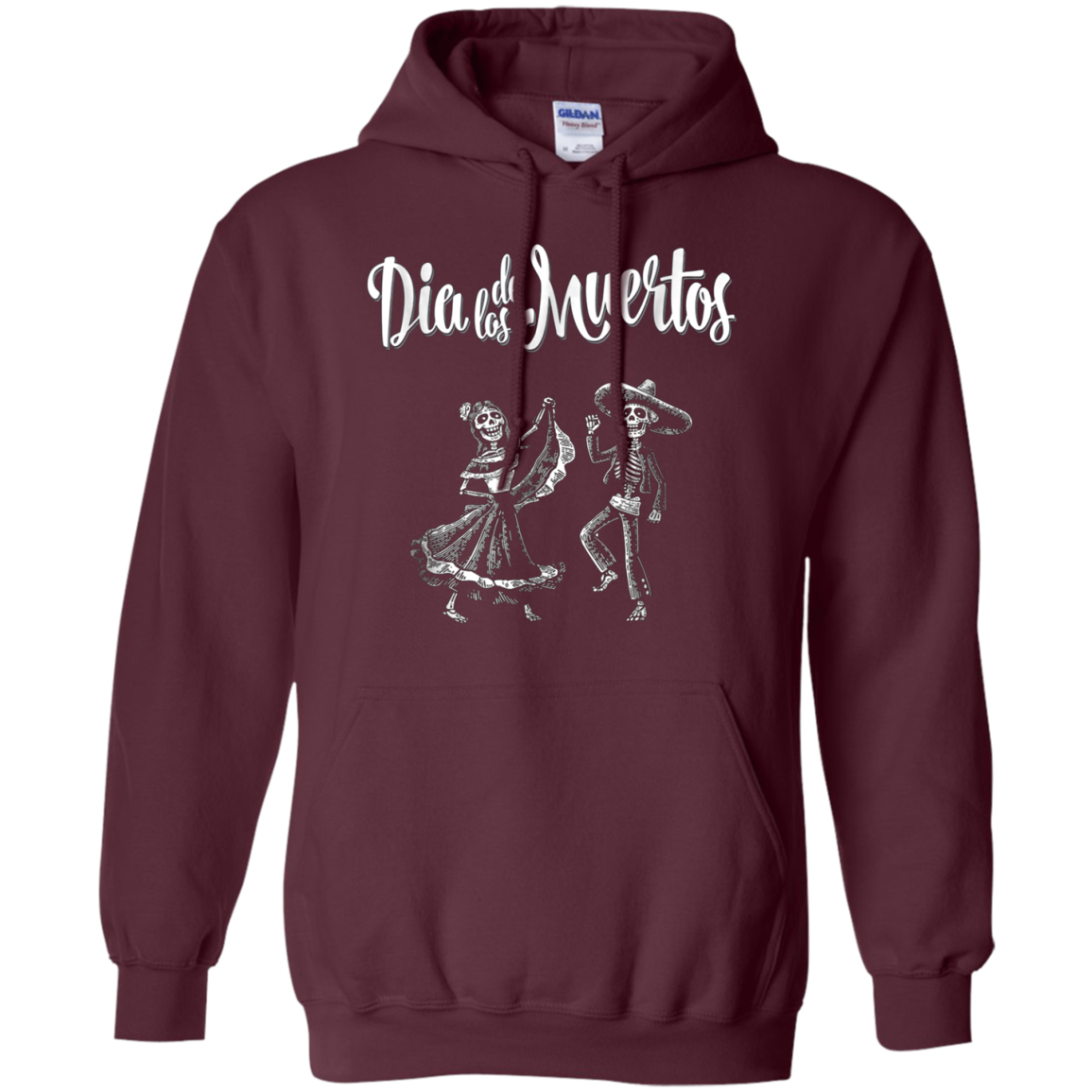 "Dia De Los Muertos" Dancing Mariachi Skeletons Tee Shirt