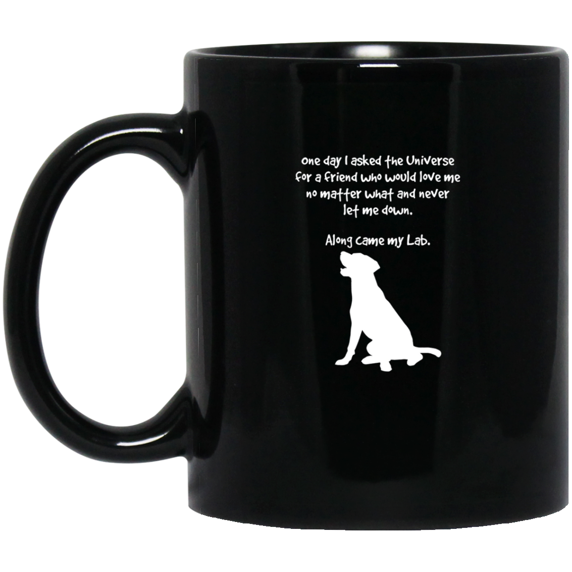 Along Came My Lab Long Sleeve T-Shirt For Dog Lovers