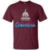 Image of 100% Pure American Proud Artwork T Shirt USA Citizen Gift