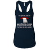 Image of "I'm waiting for the Mothership" funny Ufo t-shirt