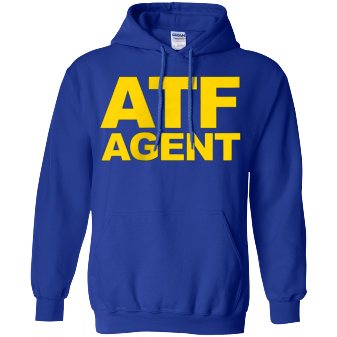 ATF Agent Shirt Navy Blue Front Back ATF Law Cosplay