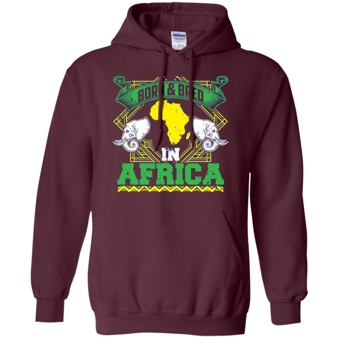 Africa Born And Bred Long Sleeve T-Shirt