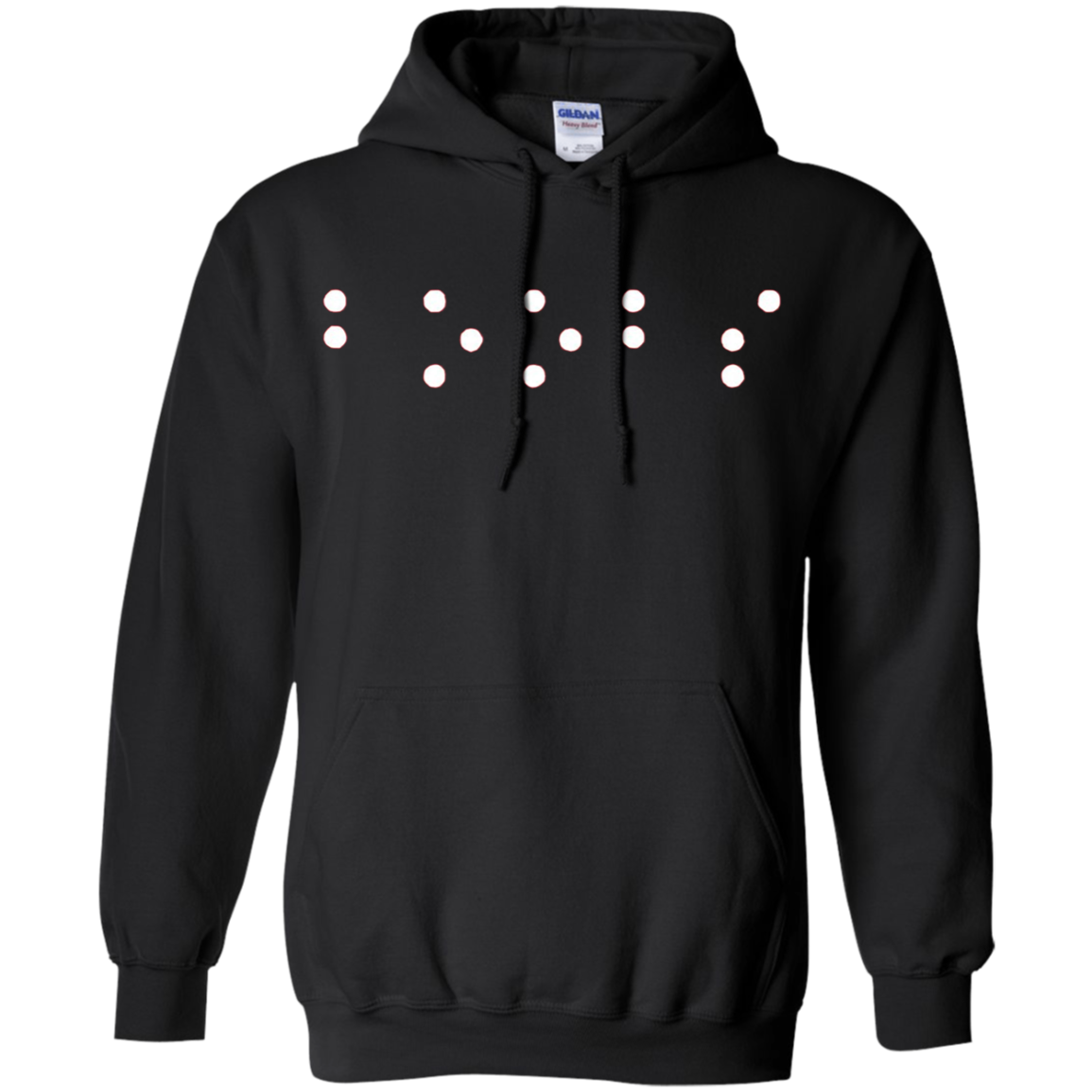 "Boobs" written in contracted Braille t-shirt funny tshirt