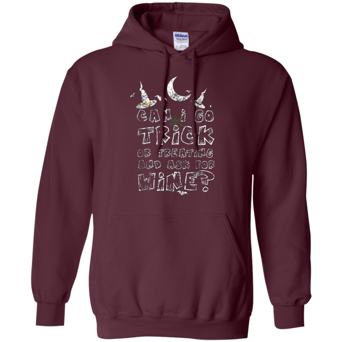Adult Trick Or Treating For Wine Weathered T-Shirt